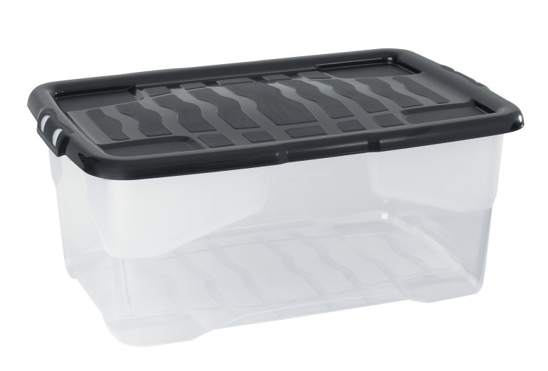 42L CURVE STORAGE BOX WITH LID